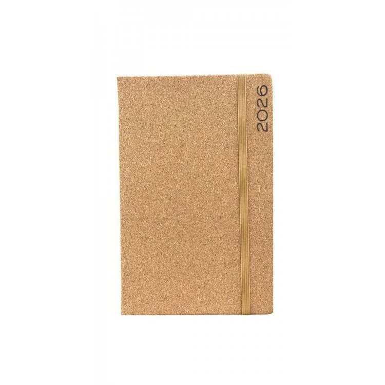 Διαφημιστικά Ημερολόγια 2026 Ημερήσια από φελό και λάστιχο 21x14 105217