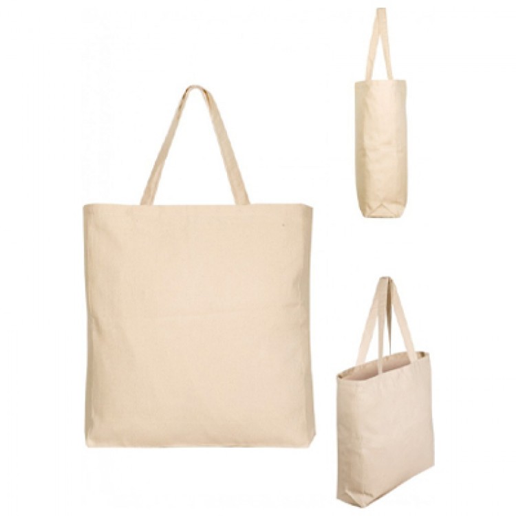 Τσάντα πάνινη με μακριά χερούλια 2401  [42x38x10 εκ]