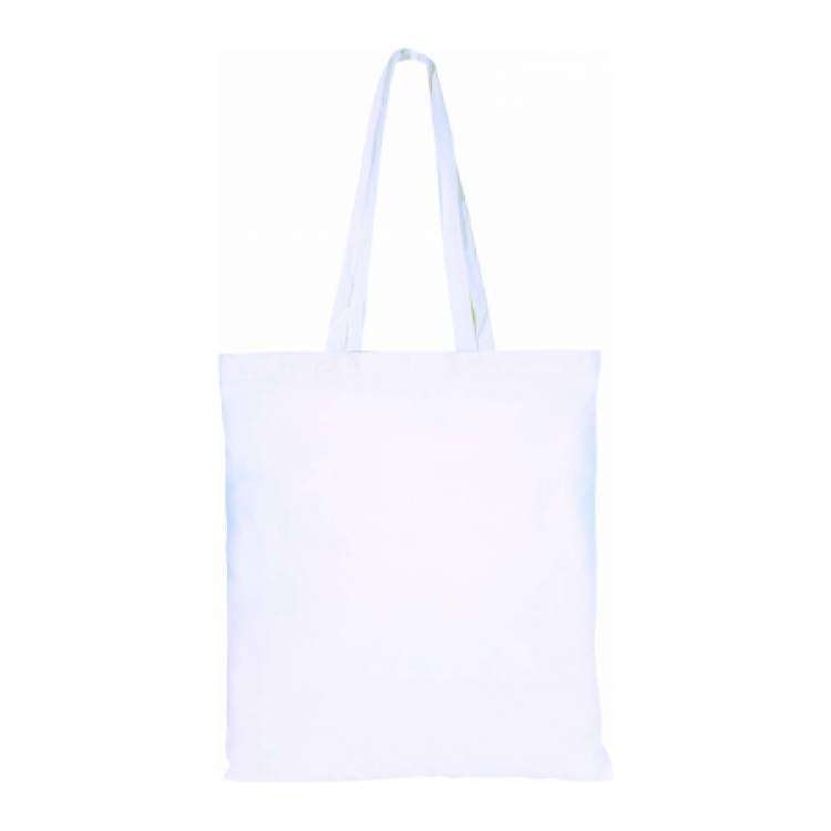 Τσάντα πάνινη/polyester με μακρύ χερούλι