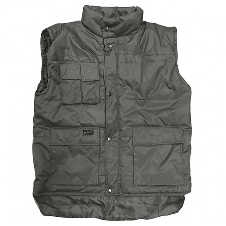 ACTIVE WEAR – 003128 - Γιλέκο εργασίας Αμάνικο αδιάβροχο polyester - με Τύπωμα