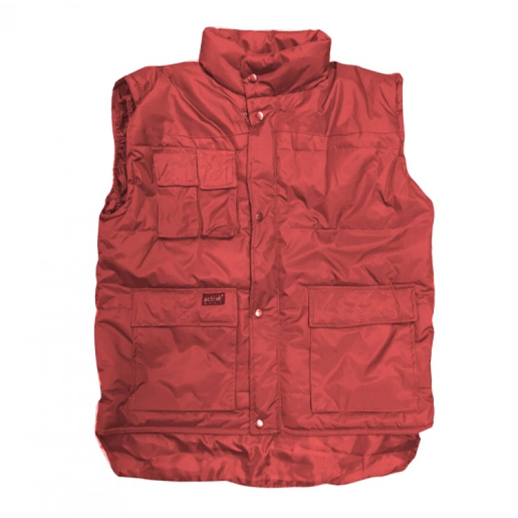 ACTIVE WEAR – 003128 - Γιλέκο εργασίας Αμάνικο αδιάβροχο polyester - με Τύπωμα