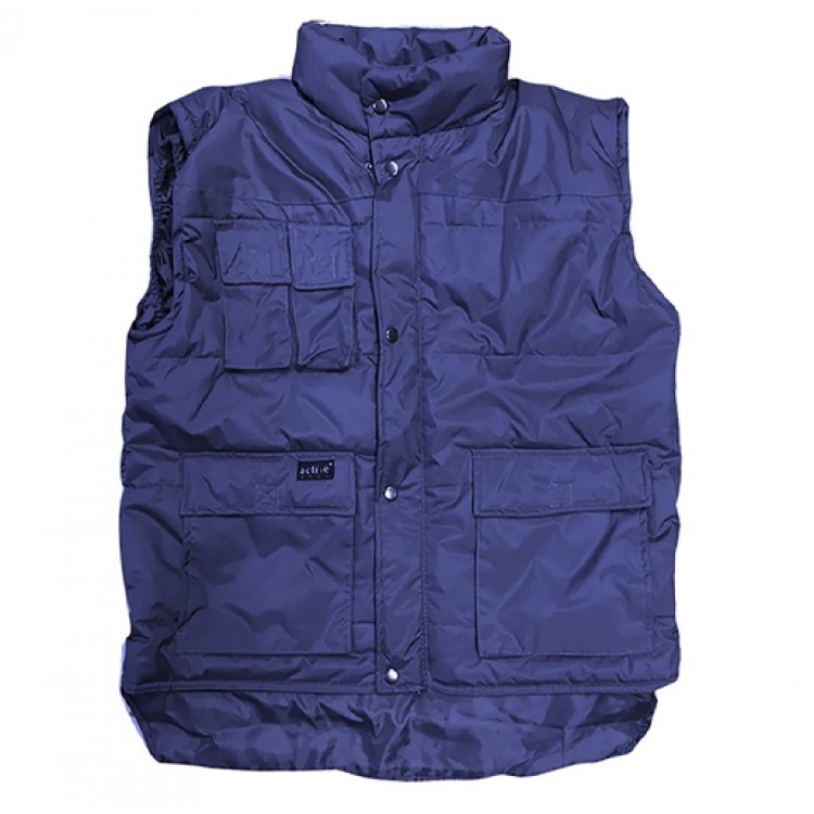 ACTIVE WEAR – 003128 - Γιλέκο εργασίας Αμάνικο αδιάβροχο polyester - με Τύπωμα