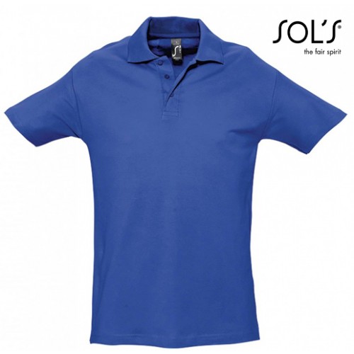 SOL'S - 0520129-3XL - SPRING II 11362 Ανδρικό πόλο  – 210gr - 3XL - με Κέντημα