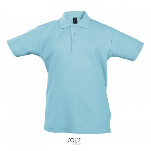 SOL'S - 0520196 - SUMMER II KIDS - 11344 - Παιδικό πόλο πικέ - με Κέντημα