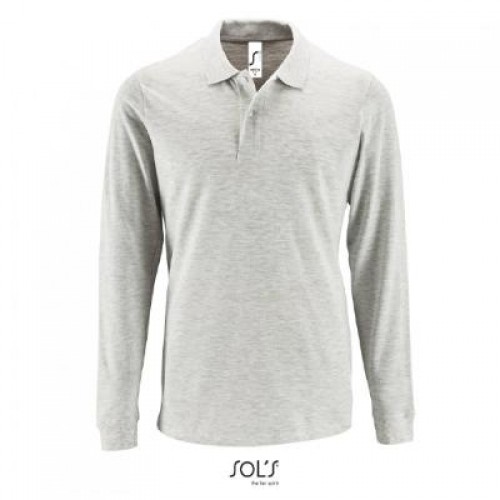 SOL'S - 0590671 - PERFECT LSL MEN 02087 Ανδρικό πόλο – 180gr - με Κέντημα