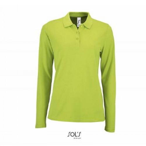 SOL'S - 0590673 - PERFECT LSL WOMEN 02083 Γυναικείο πόλο – 180gr - με Κέντημα
