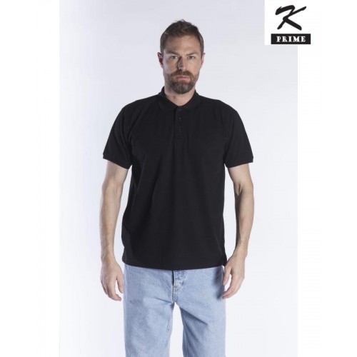 K-PRIME - KMP180 - Ανδρικό Polo 60/40 180gr - Με Κέντημα