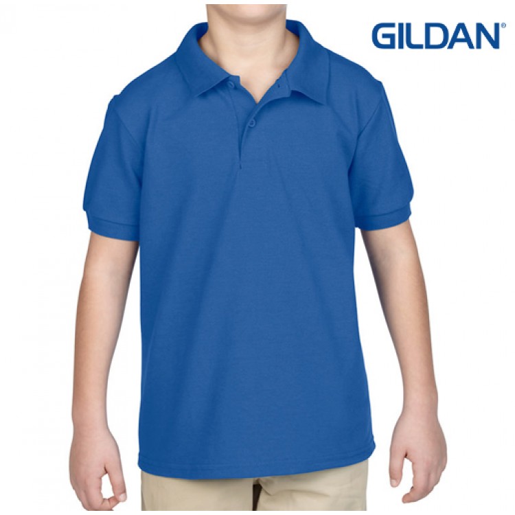 GILDAN - 85800B - Παιδικό πόλο - Με Μεταξοτυπία