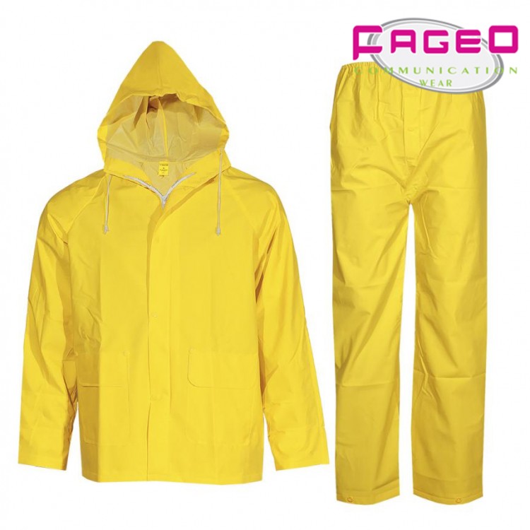 FAGEO - C012 - Αδιάβροχο κουστούμι - Με Κέντημα