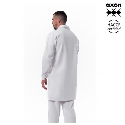 FARINE - 50-001-1 - Ρόμπα εργασίας που κλείνει μπροστά με velcro - S-2XL