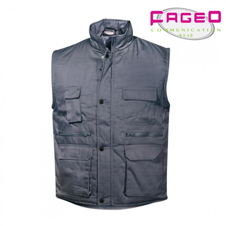 FAGEO - 00060-3XL - Γιλέκο υφασμάτινο με επένδυση 3XL - με Τύπωμα