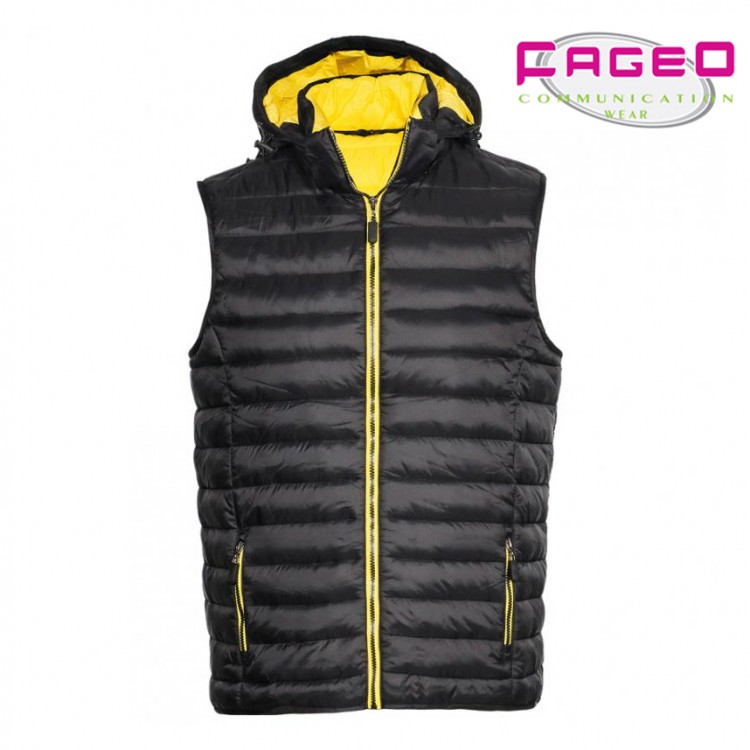 FAGEO - 00074 - Μοντέρνο ελαφρύ γιλέκο - με Τύπωμα
